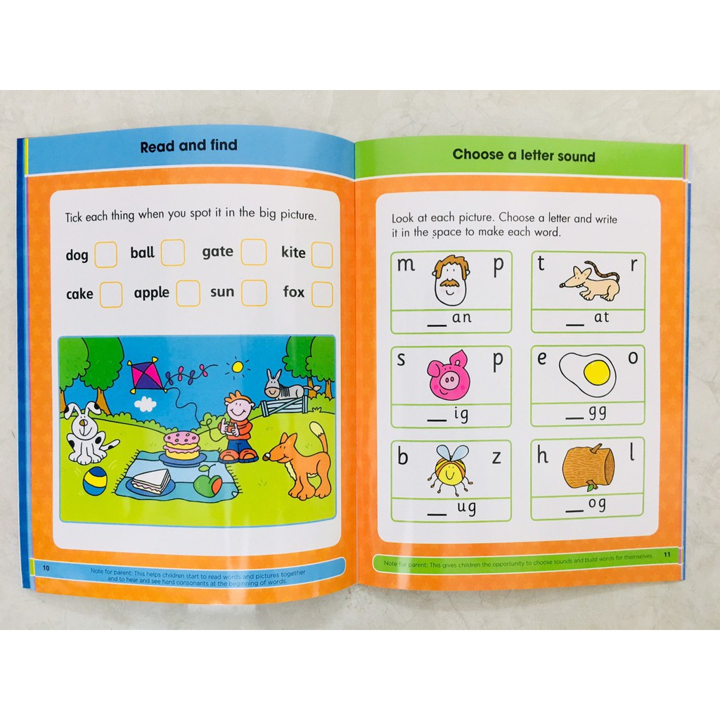 Sách: Wipe Clean Phonics - Reading - Combo 2 cuốn ( 3 - 6 )