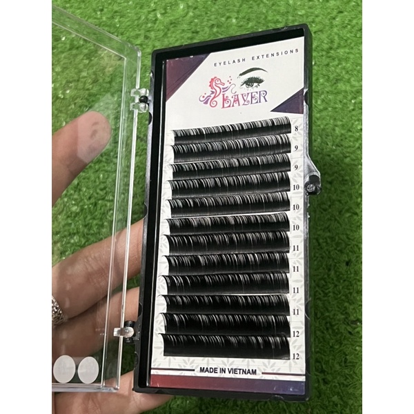 Flash Sale Lông 0.10 0.15 0.12  0.20 C,Cc,D mix size 8-12 Layer mi nối siêu đẹp - siêu bắt keo