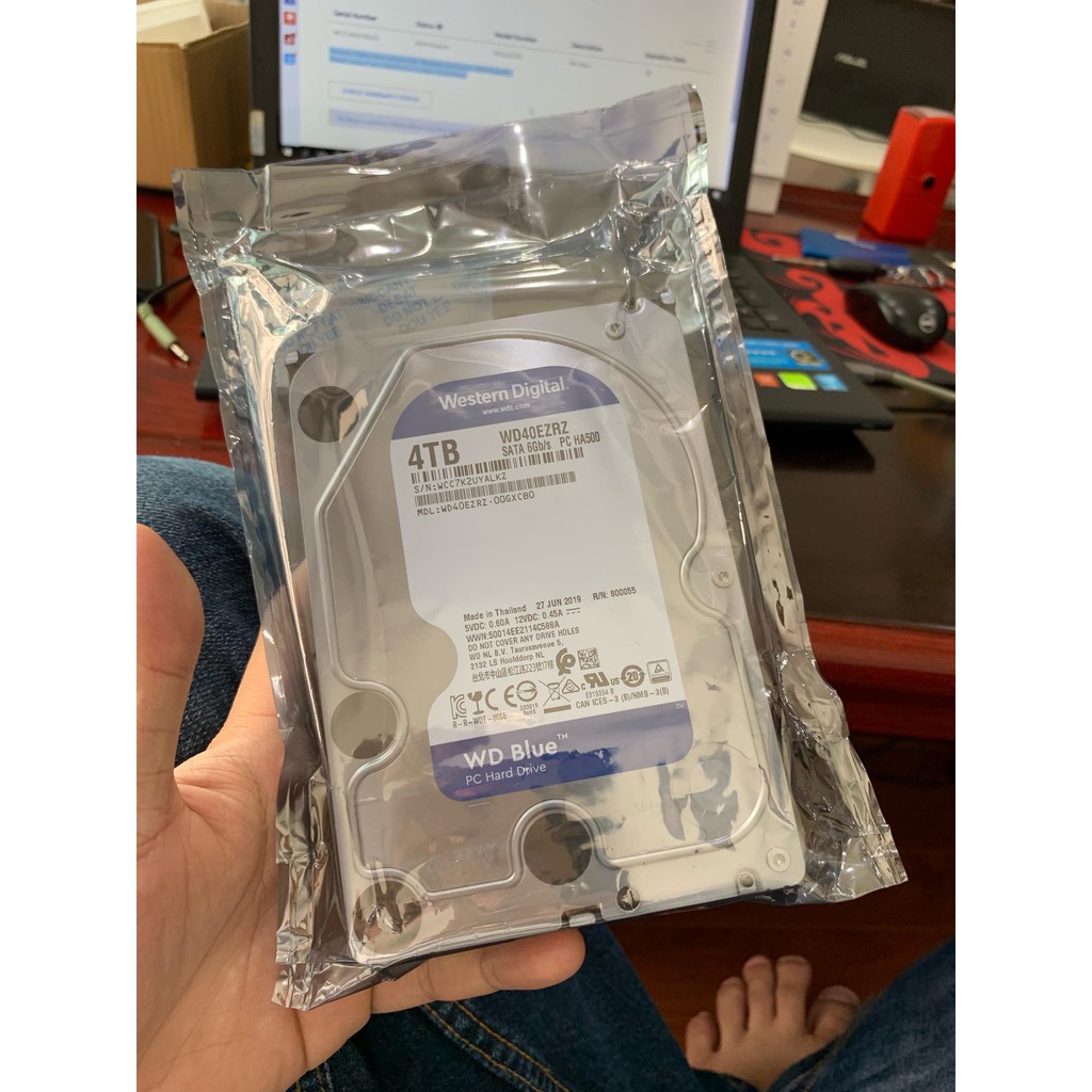 Ổ cứng HDD Western Digital Blue 4TB 3.5" Sata 3 | BigBuy360 - bigbuy360.vn