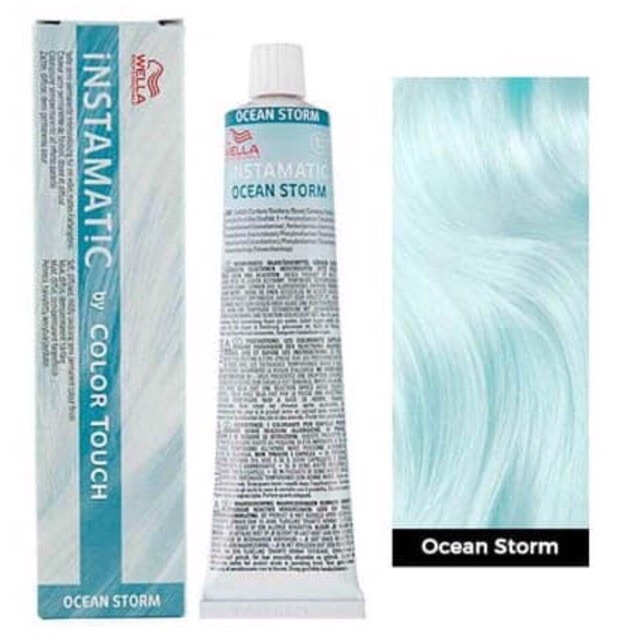 Màu nhuộm Pastel OCEAN STORM xanh đại dương Wella Color Touch 60ml