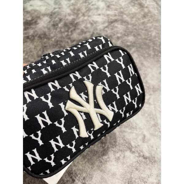 Túi đeo chéo MLB MONOGRAM MINI CROSSBODY BAG BLACK