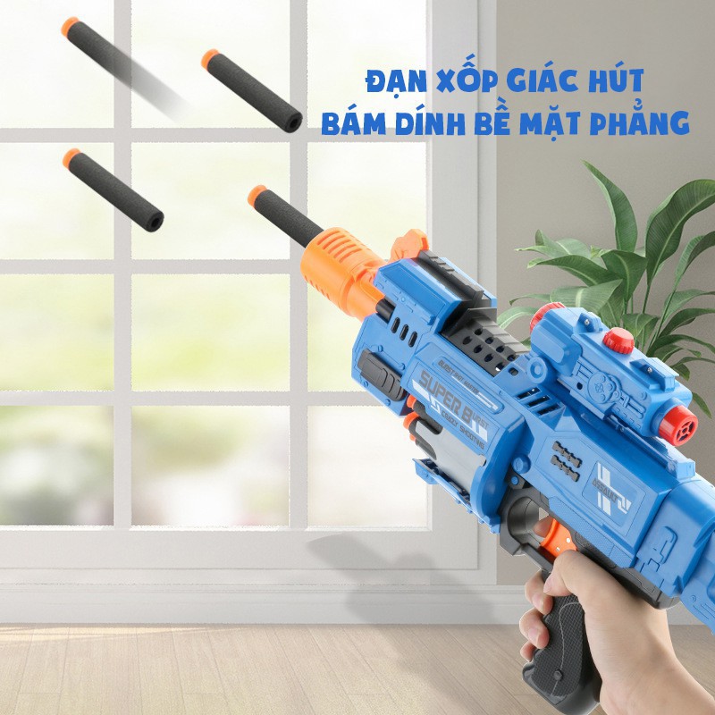 Đồ Chơi NERF Vận Động Ngoài Trời, An Toàn Cho Bé Trai - S.U.N.G Bắn Đạn Xốp