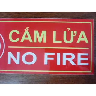 BẢNG MICA CẤM LỬA