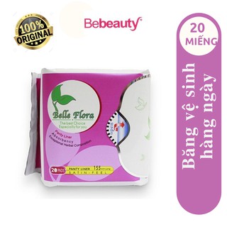 Băng vệ sinh hằng ngày Belle Flora 20 miếng - 0602641
