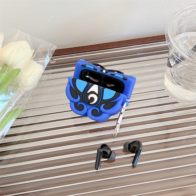 Vỏ Bảo Vệ Hộp Sạc Tai Nghe bluetooth Không Dây OPPO ENCO X Bằng Silicon Mềm Họa Tiết Hoạt Hình 3D Dễ Thương