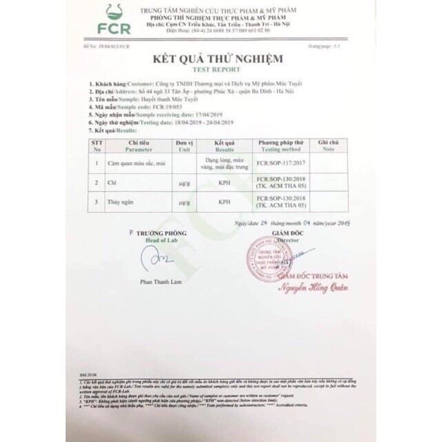 SERUM HUYẾT THANH MỘC TUYẾT MẪU MỚI