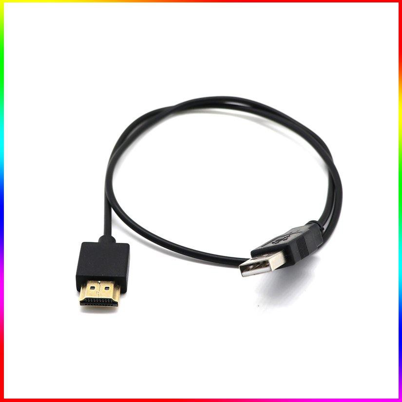 Dây Cáp Sạc Chuyển Đổi Usb Sang Hdtv Yeworth 0.5m Usb 2.0 Male Sang Hdtv Male