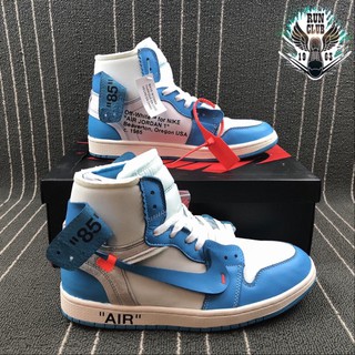 [Ảnh thật] giày thể thao Jordan off white xanh trắng
