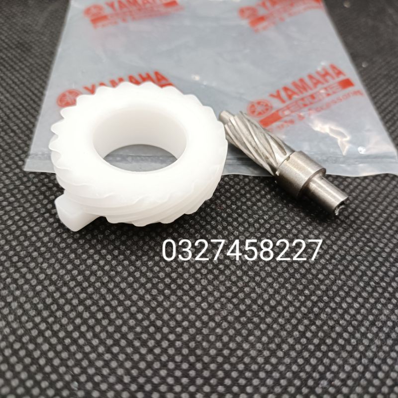 Cặp nhông sâu công tơ mét thắng đùm xe Sirius, Jupiter zin