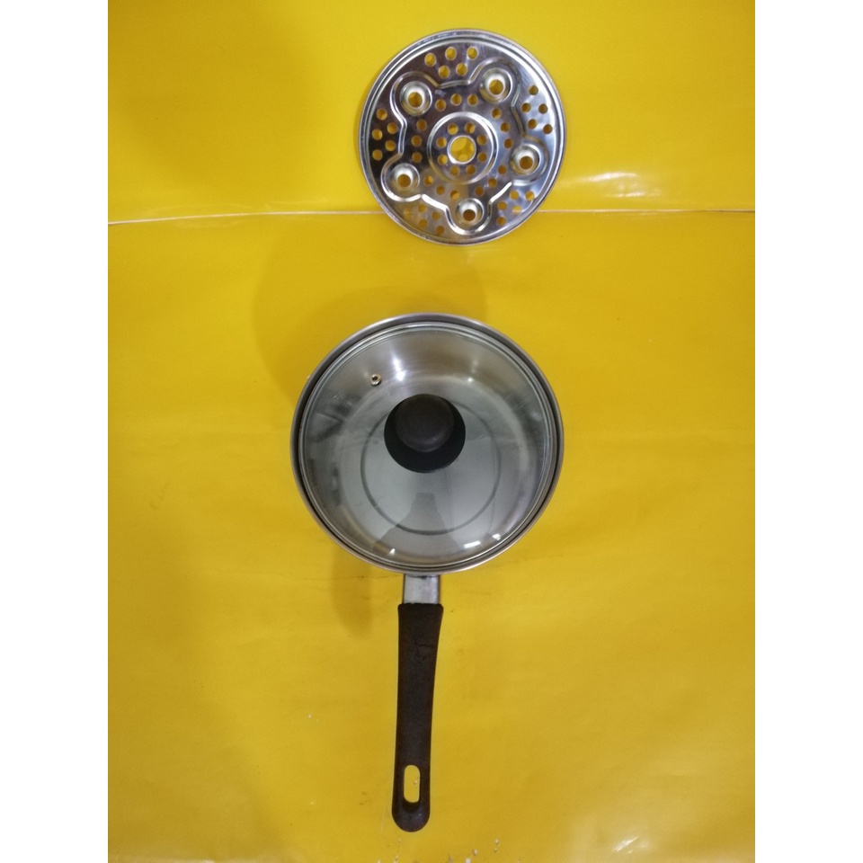 Quánh inox nội địa Nhật, size 20cm, cao 9cm (178), dùng được bếp từ