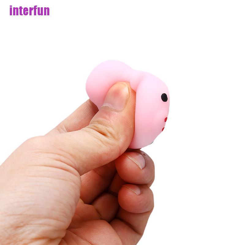 Đồ Chơi Xốp Squishy Giảm Stress Hình Động Vật Dễ Thương Cho Bé