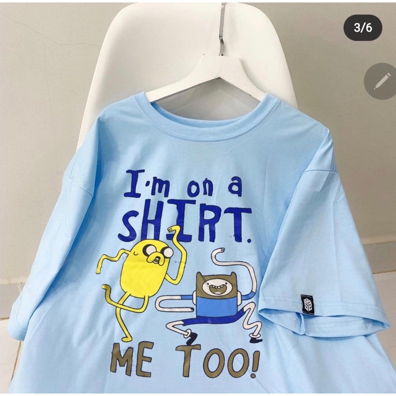 Áo thun unisex tay lỡ me too