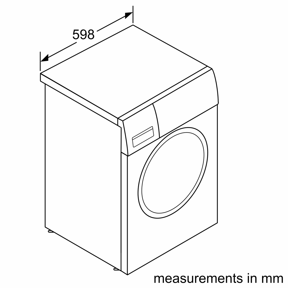 Máy giặt Bosch WGG244A0SG Khối Lượng Giặt 9kg, Tốc Độ Vắt 1.400 Vòng/Phút. Công nghê I-DOS Thông Minh