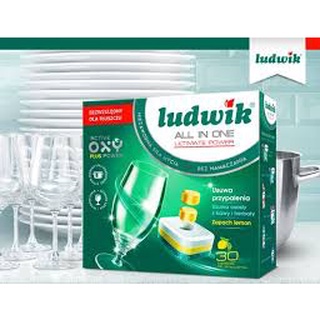 Viên rửa bát Ludwik all in one- 30 viên, sản xuất tại Ba Lan