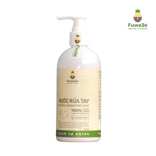 Nước rửa tay hữu cơ Fuwa3e mùi tinh dầu quýt từ chế phẩm Enzyme sinh học 300ml