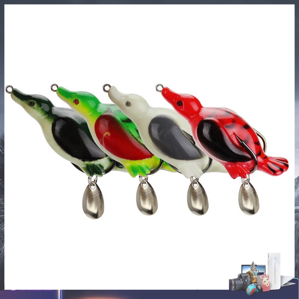 Mồi câu cá giả hình con vịt sinh động 7cm 11g