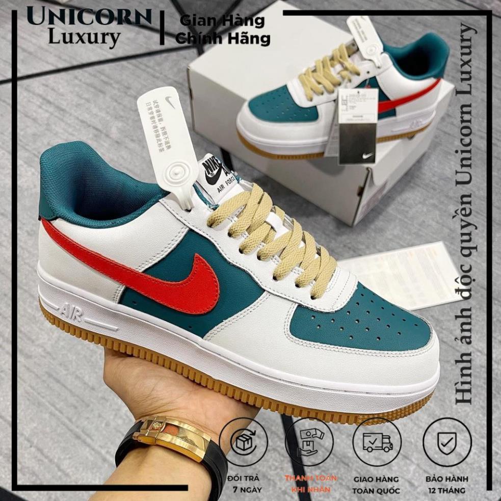 Giày thể thao Nike_Gucci, AF1 GC xanh đỏ bản chuản Trung tặng box bảo vệ