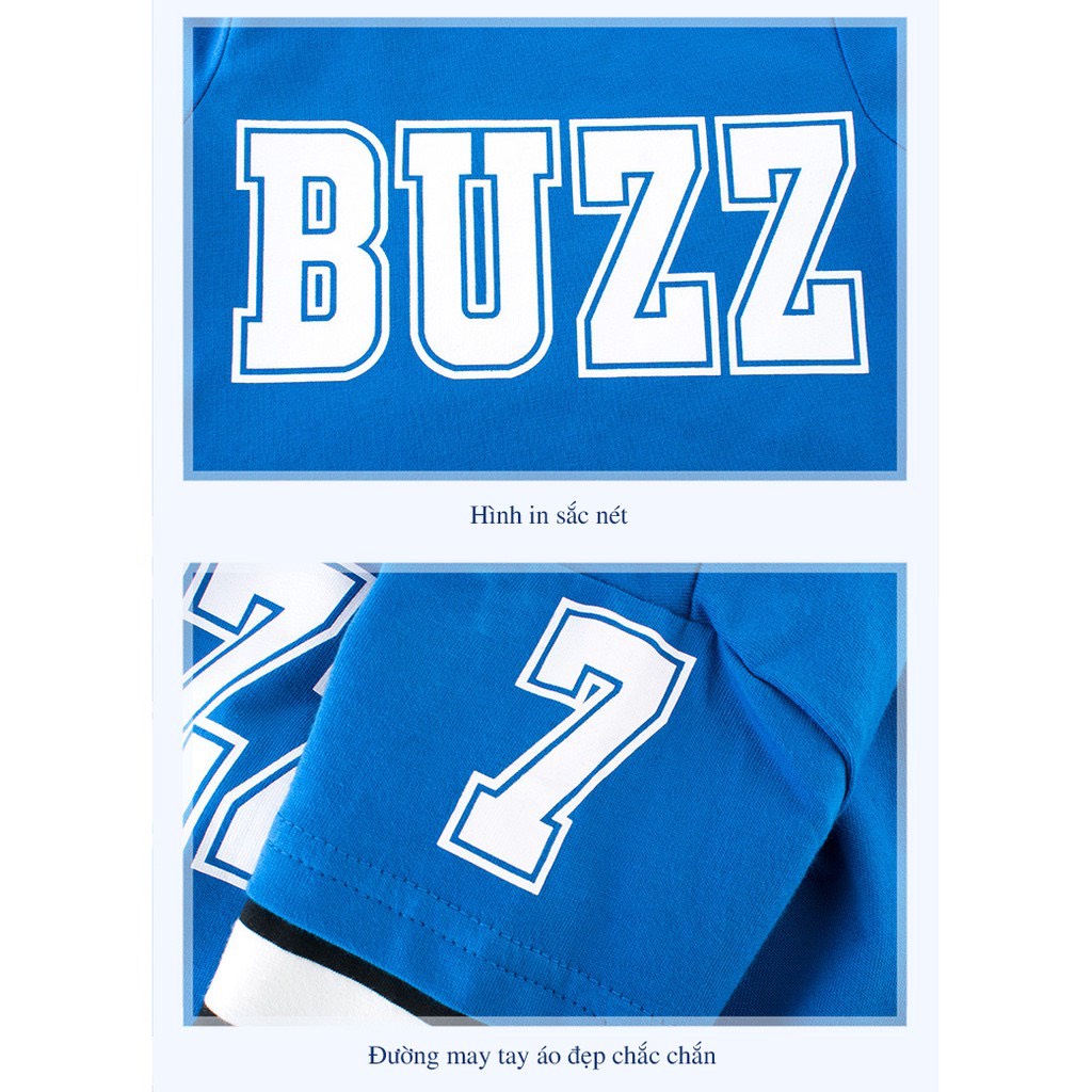 Áo thun bé trai dài tay 27KIDS  phong cách Hip hop 100% cotton fabric cho trẻ từ 2-10 tuổi