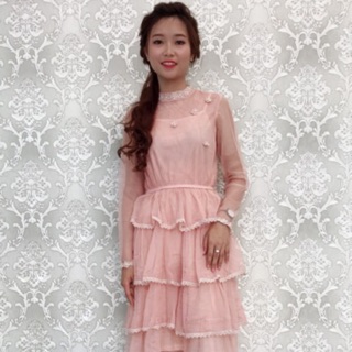 Đầm công chúa tầng
