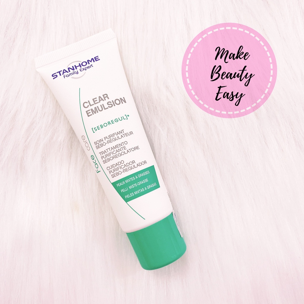 Kem dưỡng ẩm, se khít chân lông cho da dầu mụn Stanhome Family Expert clear emulsion 40ml