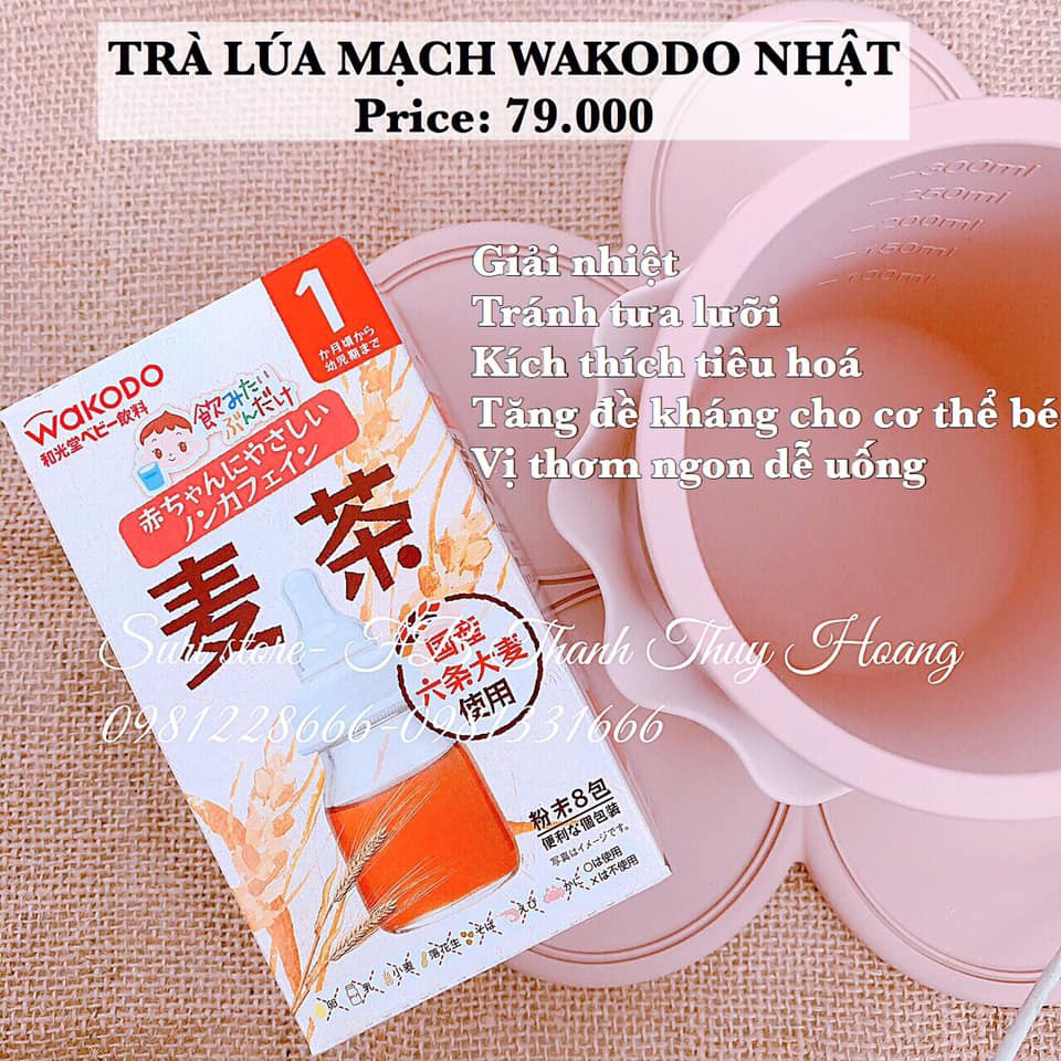Trà Wakodo lúa mạch 1th (Hộp)