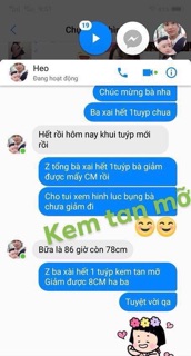 Combo 5 kem tan mỡ