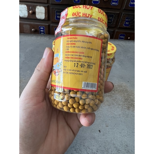 Viên Mật Ong Nghệ Vàng