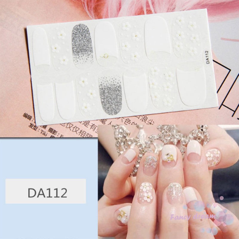 Miếng dán móng tay không thấm nước xinh xắn tiện lợi