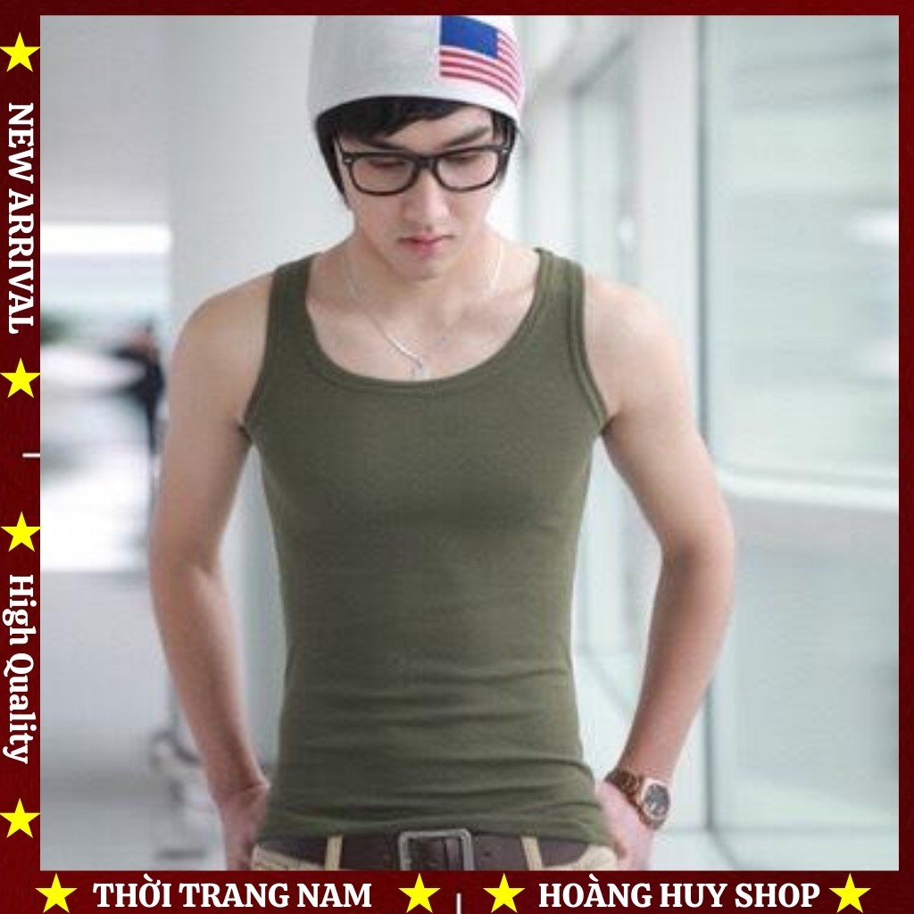 Áo TankTop Nam H&H-TY1 Áo Thun 3 Lỗ Thể Thao Năng Động Cho Nam