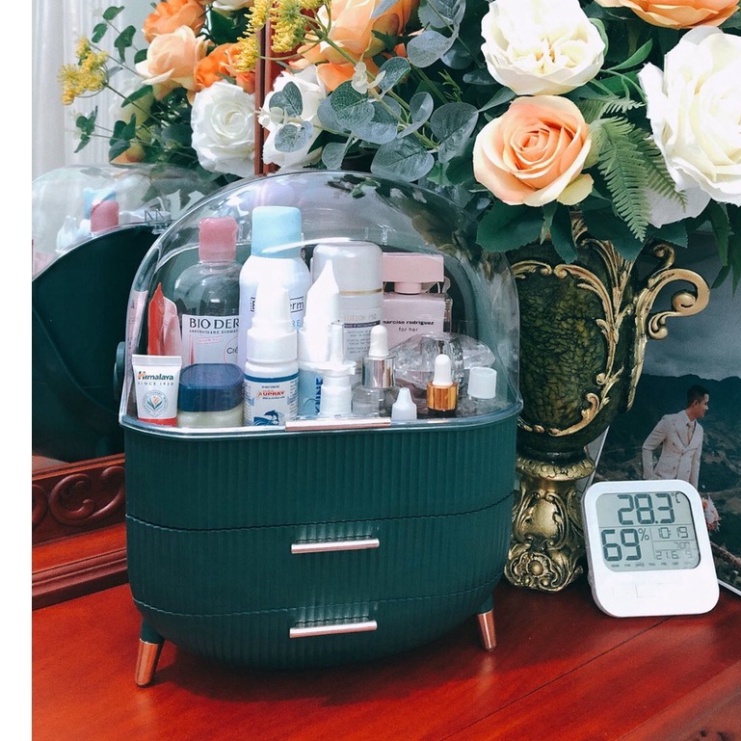 KỆ ĐỰNG MỸ PHẨM -KỆ ĐỂ ĐỒ TRANG SỨC CHỐNG BỤI CHỐNG NƯỚC