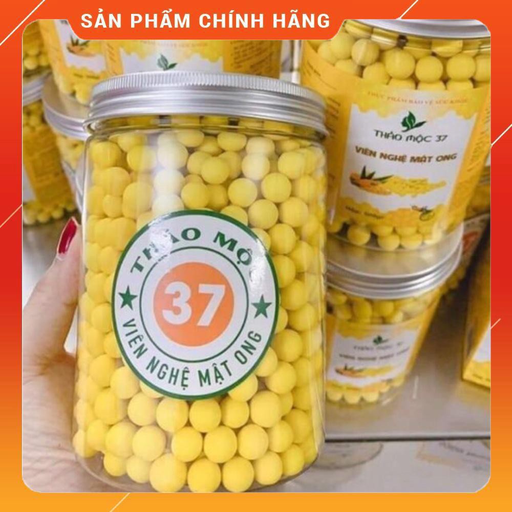 [hàng chính hãng] Gía Sỉ 5 hộp viên tinh bột nghệ mật ong Thảo Mộc 37