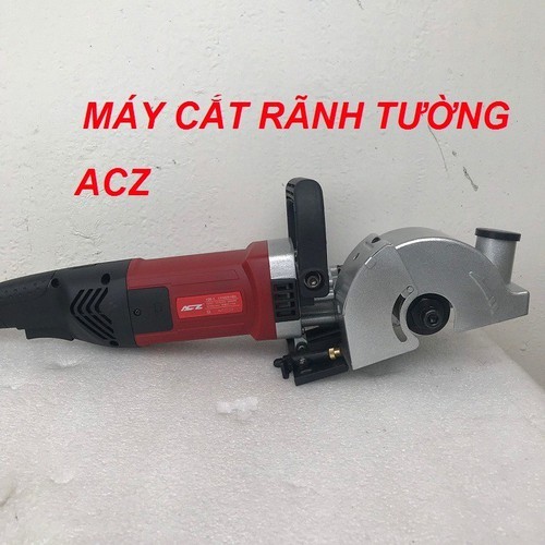 Máy cắt rãnh tường ACZ 4800W dùng để cắt đường điện nước ngầm, tặng kèm 5 lưỡi cắt