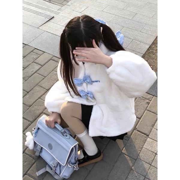 Áo khoác mùa đông sưởi ấm cinnamorrol