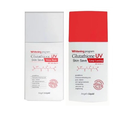 Kem chống nắng chống trôi Angel's Liquid Whitening Program Glutathione Uv Skin Save SPF50+ PA+++ 50ml