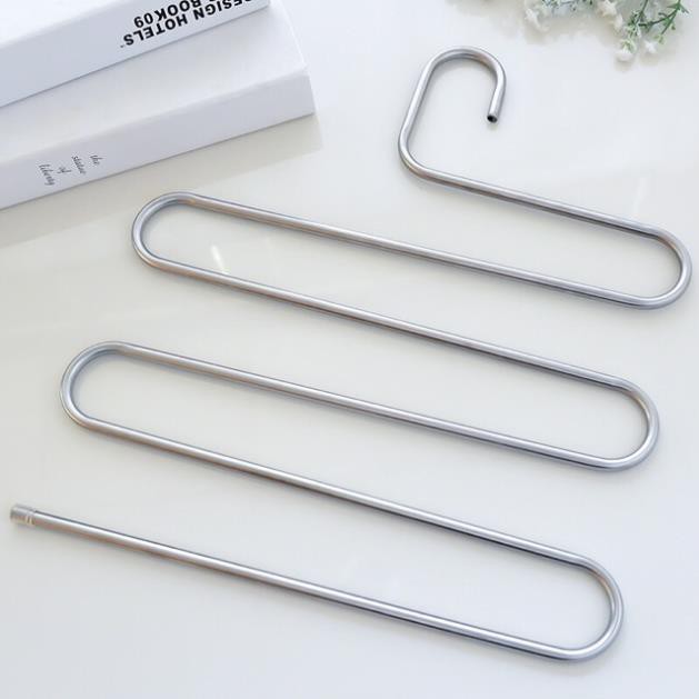 [KHO SỈ] Móc treo quần áo 5 tầng inox bền đẹp