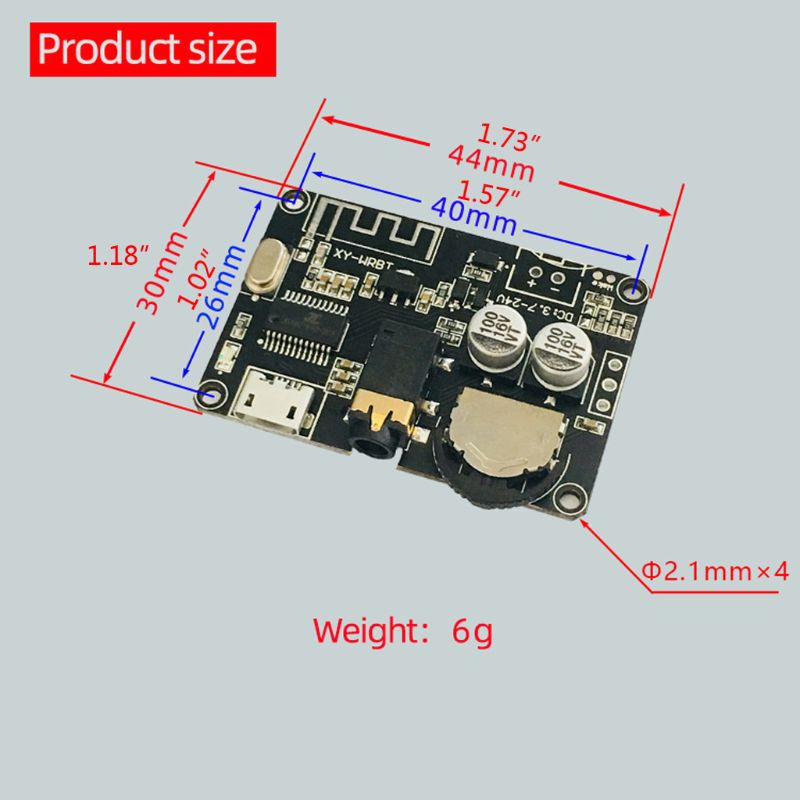Mô Đun Giải Mã Âm Thanh Bluetooth Dc 3.7-24v 5.0 Chuyên Dụng