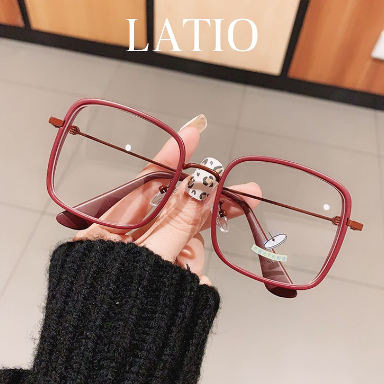 Mắt kính cận thời trang gọng kính vuông mầu mới siêu đẹp 2021 LATIO KM10 | BigBuy360 - bigbuy360.vn