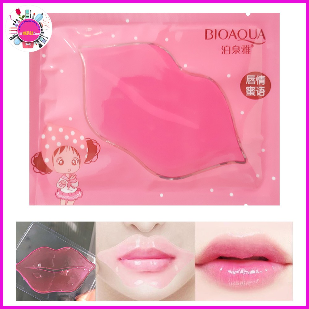 MẶT NẠ MÔI BIOAQUA COLLAGEN NOURISH LIPS MEMBRANE MASK