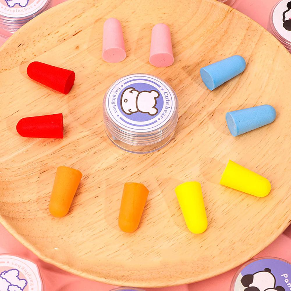 Nút Bịt Tai Cách Âm Mềm Mại Chống Ồn Dễ Điều Chỉnh