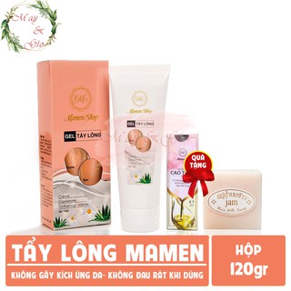 [CAM KẾT CHÍNH HÃNG] COM BO GEL TẨY LÔNG MAMEN SHOP KÈM SERUM CAO TRIỆT -KEM TẨY LÔNG MAMEN SHOP