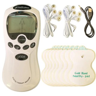 ComBo Máy Massage trị liệu xung điện và 2 cặp miếng dán