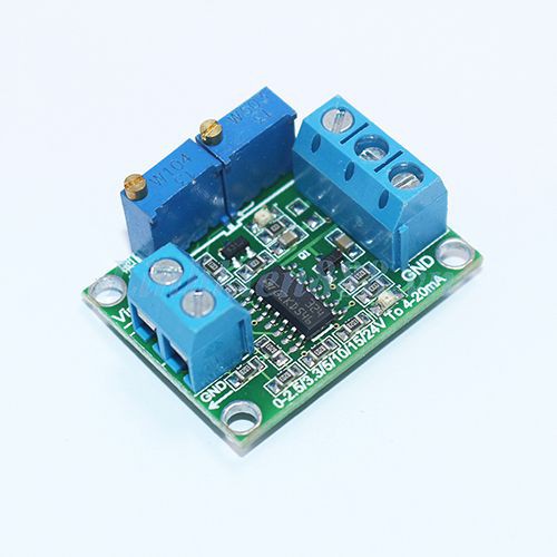 Module Chuyển Đổi Tín Hiệu Điện Áp 0-2.5/3.3/5.0/10/15/24V Sang Tín Hiệu Dòng Điện 4-20mA
