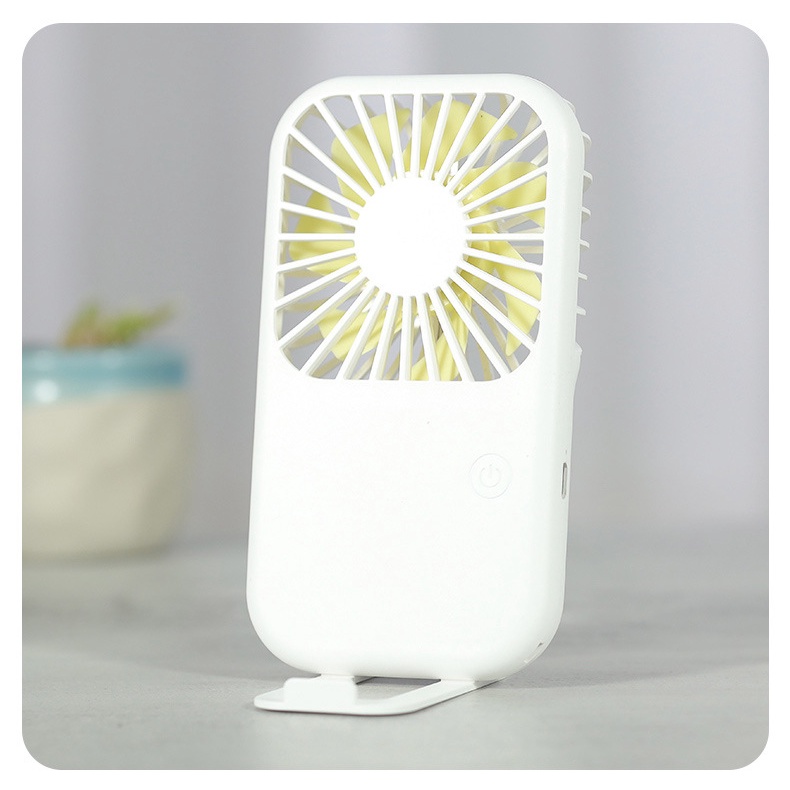 Quạt cầm tay mini, quạt bỏ túi hình chữ nhật BBOXF5 điều chỉnh 3 cấp độ, đầu sạc USB