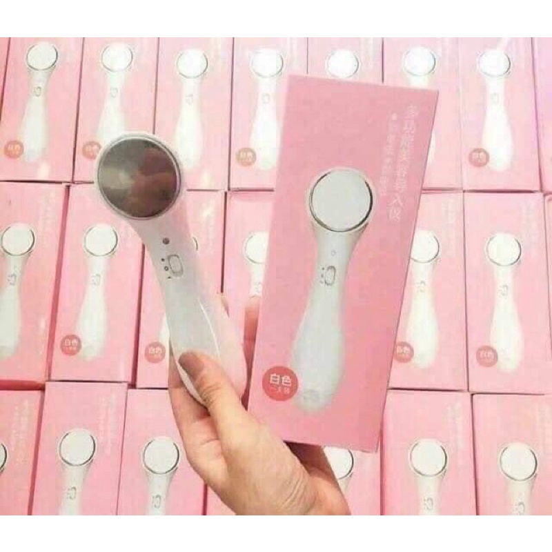 ( Xả Kho ) Máy masage mặt ion kèm pin