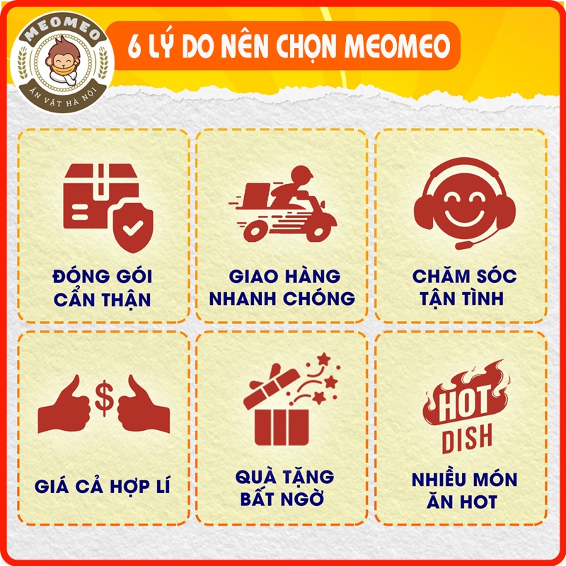 Da heo mắm hành 160g MEOMEO đồ ăn vặt Hà Nội vừa ngon vừa rẻ, tốt cho sức khỏe, ít béo | BigBuy360 - bigbuy360.vn