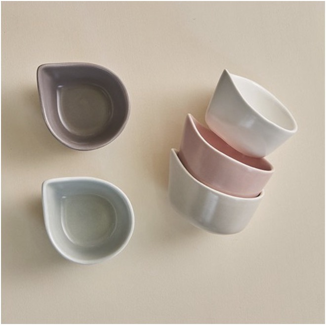 [Hàng Nội Địa Hàn] Bộ 5 Bát Nhỏ Đựng Gia Vị Màu Pastel ONBON Trang Trí Cực Xinh - 5 Màu Hoặc 1 Màu Tuỳ Chọn