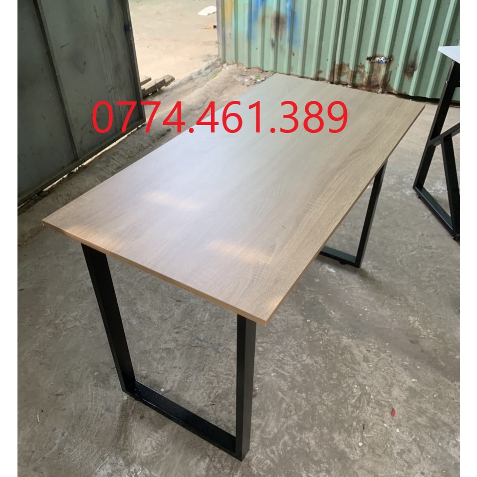 BÀN LÀM VIỆC - BÀN HỌC TẬP CHÂN SẮT CHỮ U GIÁ RẺ CHẤT LƯỢNG- Ship nhanh TPHCM