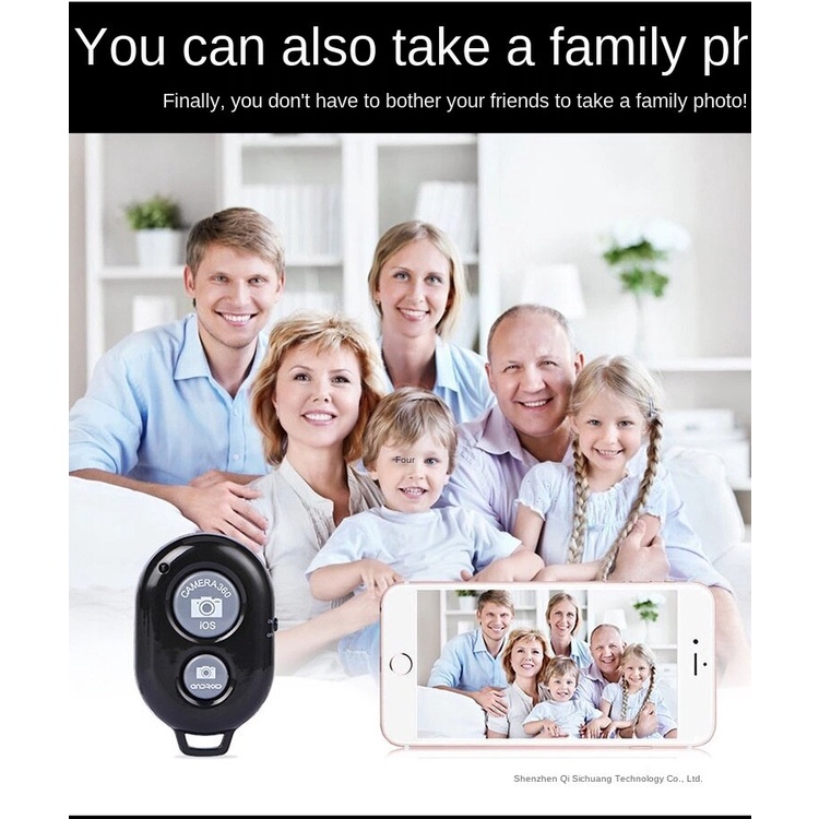 Mobile Gậy Chụp Ảnh Tự Sướng Không Dây Bluetooth Điều Khiển Từ Xa Cho Điện Thoại Android / Iossystem | BigBuy360 - bigbuy360.vn