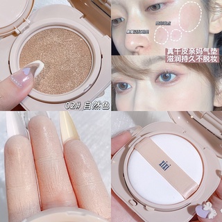 Phấn tươi xixi kèm bông phấn