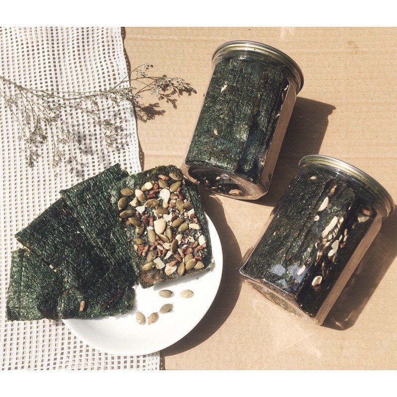 200G BÁNH RONG BIỂN KẸP HẠT